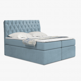 Typ58 boxspring franciaágy - Több szín és méret | 140 | 160 | 180