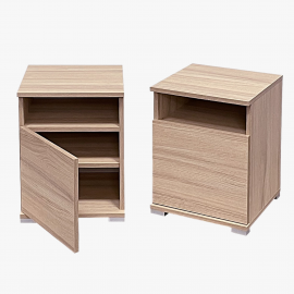 Nagy éjjeliszekrény - Ajtós | Több szín | Jobbos | Balos