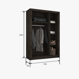 Fáraó "F12"  Gardrób - Elemes bútorcsalád | Magasfényű front