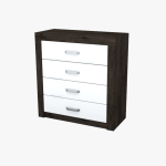 Fáraó "F2"  komód elem - Elemes bútorcsalád | Magasfényű front