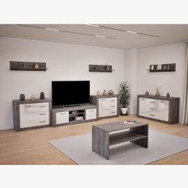 Fáraó "F1"  komód elem - Elemes bútorcsalád | Magasfényű front