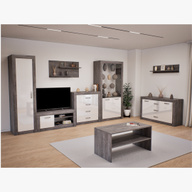 Fáraó "F4"  Tv-s  elem - Elemes bútorcsalád | Magasfényű front