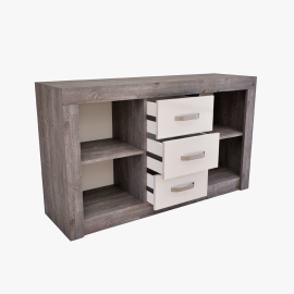 Fáraó "F3"  komód elem - Elemes bútorcsalád | Magasfényű front