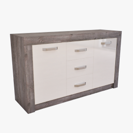 Fáraó "F3"  komód elem - Elemes bútorcsalád | Magasfényű front