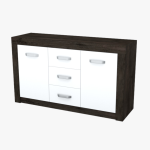 Fáraó "F3"  komód elem - Elemes bútorcsalád | Magasfényű front