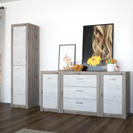 Royal 11 elemes bútorcsalád - 1 ajtós komód elem | 52