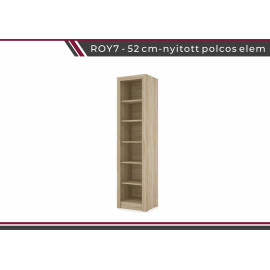 Royal 7 elemes bútorcsalád - Nyitott polcos elem | 52 