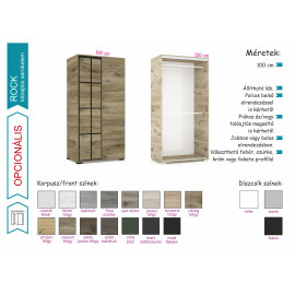 Rock Tv-s gardrób - Több szín | 318