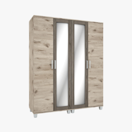 Basic bővíthető nyílóajtós gardrób - 160