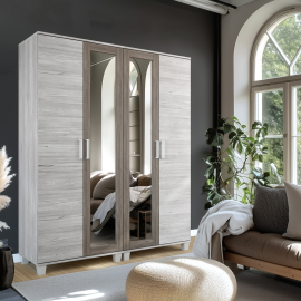 Basic bővíthető nyílóajtós gardrób - 160