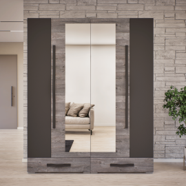 Cézár nyílóajtós gardrób - Több szín | 160