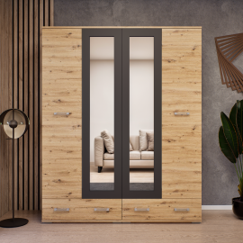 Köln nyílóajtós gardrób - Több szín | 160