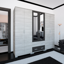 Nápoly bővíthető nyílóajtós gardrób - 240