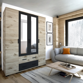 Nápoly bővíthető nyílóajtós gardrób - 240