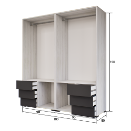 New Maxi gardrób | 180