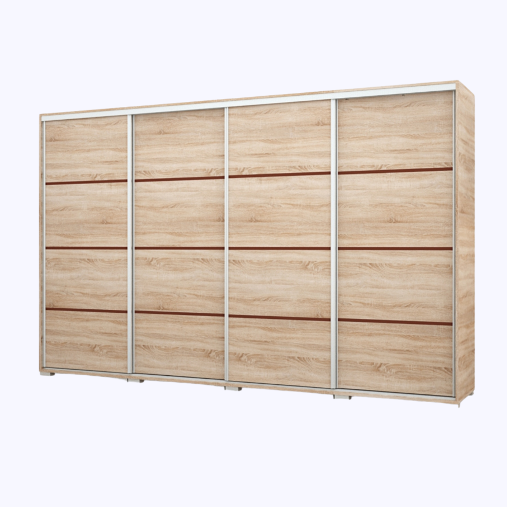 Borneo tolóajtós gardrób - Több szín és méret |318