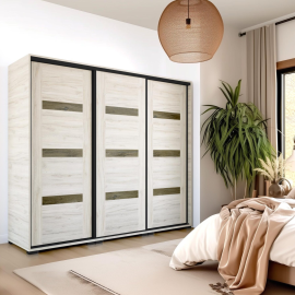 Capri tolóajtós gardrób - Több szín | 160