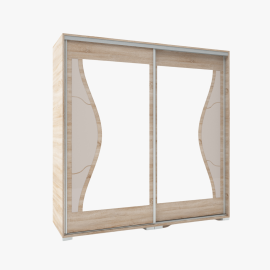 Diego tolóajtós gardrób - 200