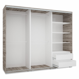 Lux tolóajtós gardrób - 239