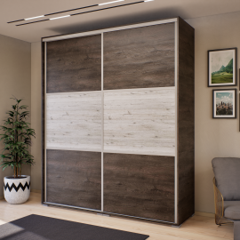 NT1 tolóajtós gardrób - Bútorlapos | 200