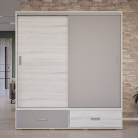 Nt kombi 3 tolóajtós gardrób - Bútorlapos | 180