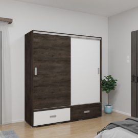 Nt kombi 3 tolóajtós gardrób - Bútorlapos | 180