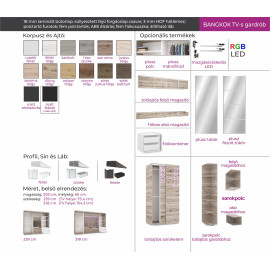 Bangkok Tv-s gardrób - 318