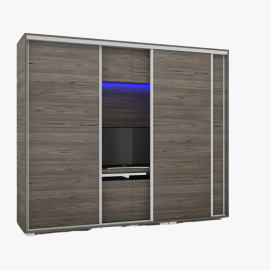 Bond Tv-s gardrób - Több szín | Bútorlapos | 239 