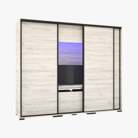 Bond Tv-s gardrób - Több szín | Bútorlapos | 239 