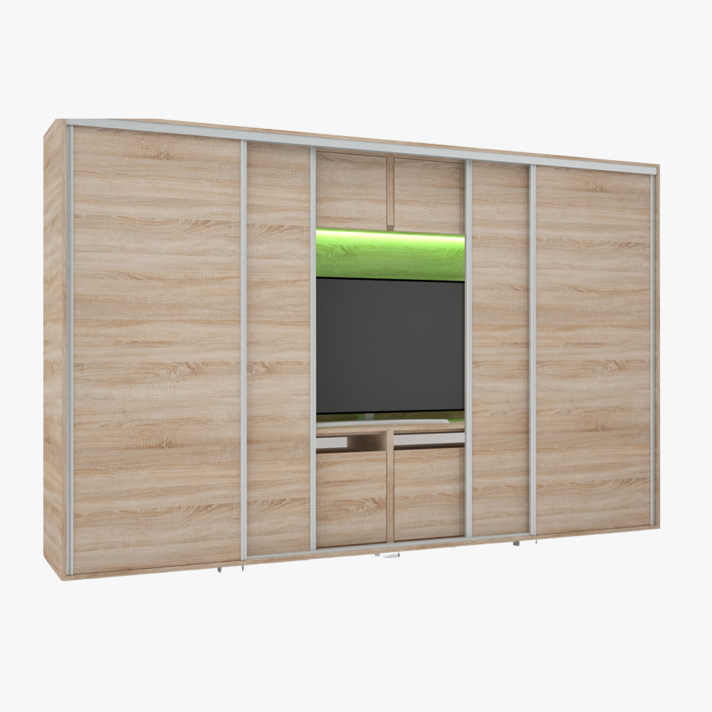 Bond Tv-s gardrób - Több szín | Bútorlapos | 318 