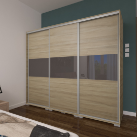 Bond Tv-s gardrób - Több szín | Magasfényű betéttel | 239 