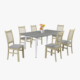 Alaska asztal - Több szín | Bővíthető | 160 