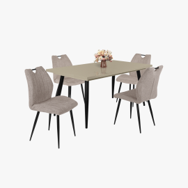 Alaska magasfényű asztal - Több szín | Bővíthető | 160 