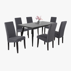 Alaska magasfényű asztal - Több szín | Bővíthető | 160 