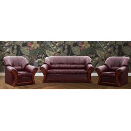 Doris 3+2+1 garnitúra - Több szín | Hullámrugós  | Textilbőr