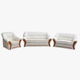 Doris 3+2+1 garnitúra - Több szín | Hullámrugós  | Textilbőr