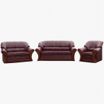 Doris 3+2+1 garnitúra - Több szín | Hullámrugós  | Textilbőr